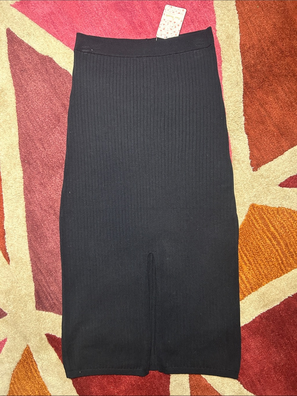 NWT Free People Skyline Midi Skirt Size M